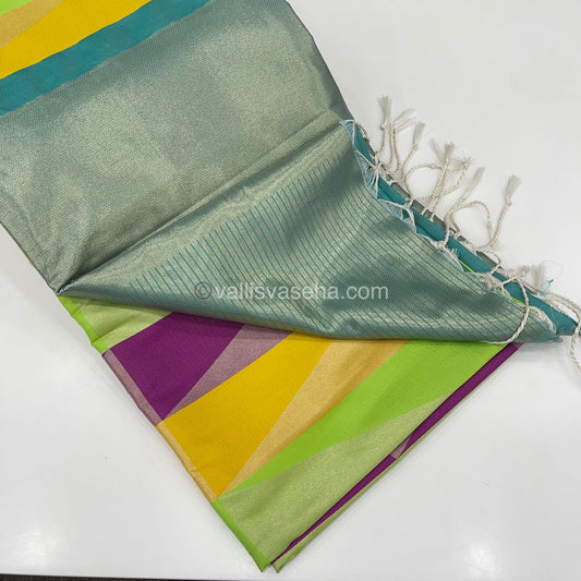 Semi Soft Silk - Rainbow colors - VVSSS001