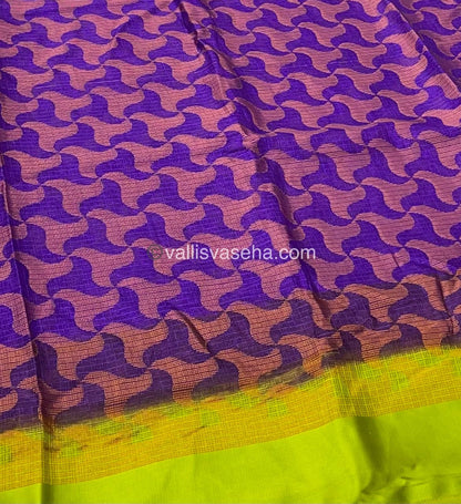 Mixed Cotton Brasso Saree - VVBS001