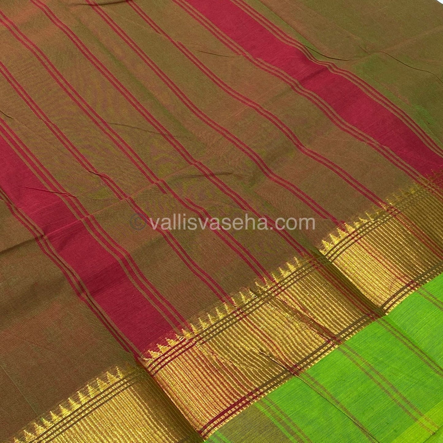 Kanchi Cotton Saree - VVKCS002