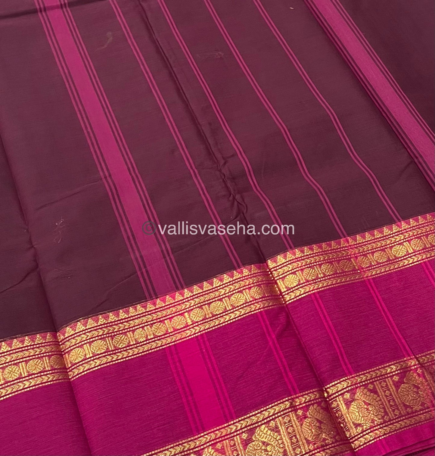 Kanchi Cotton Saree - VVKCS009