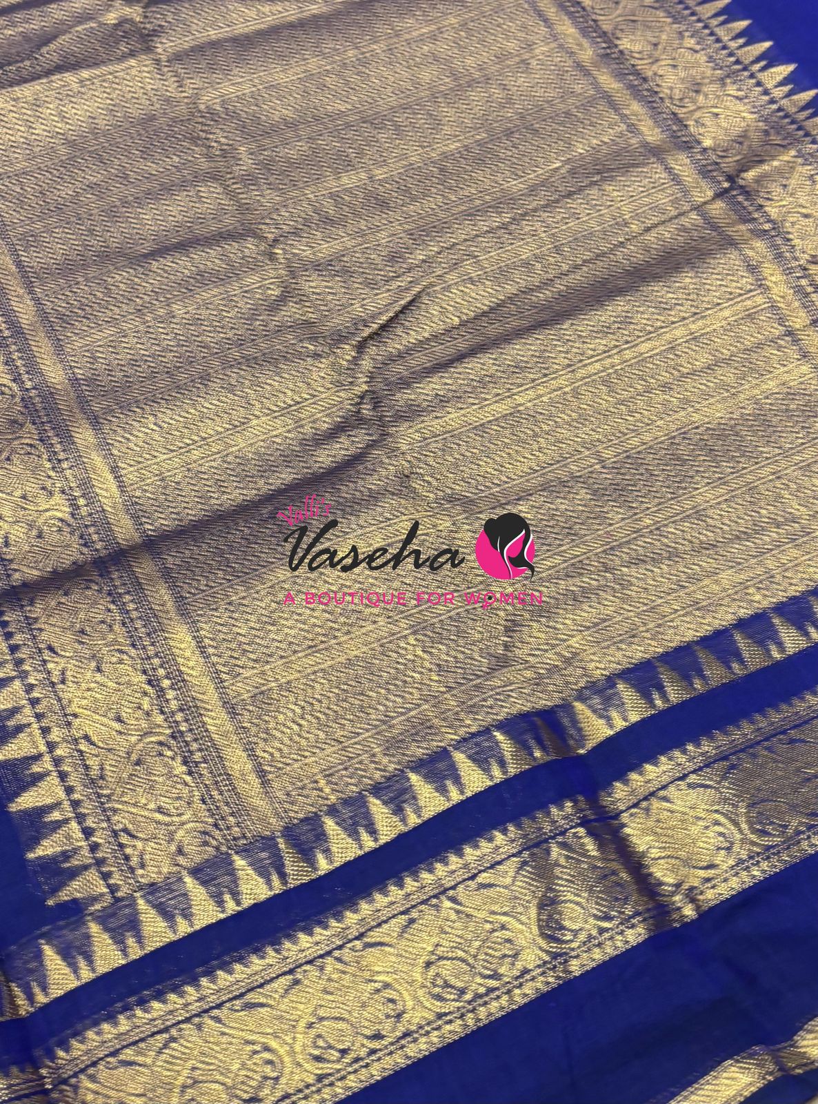 Kanchi Cotton Saree - VVKCS025