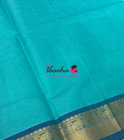 Semi Silk Cotton Saree | Vairavoosi  Design |VVSSC017