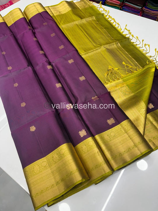 Pure Soft Silk Saree - Kanchi Border - VVPSS015