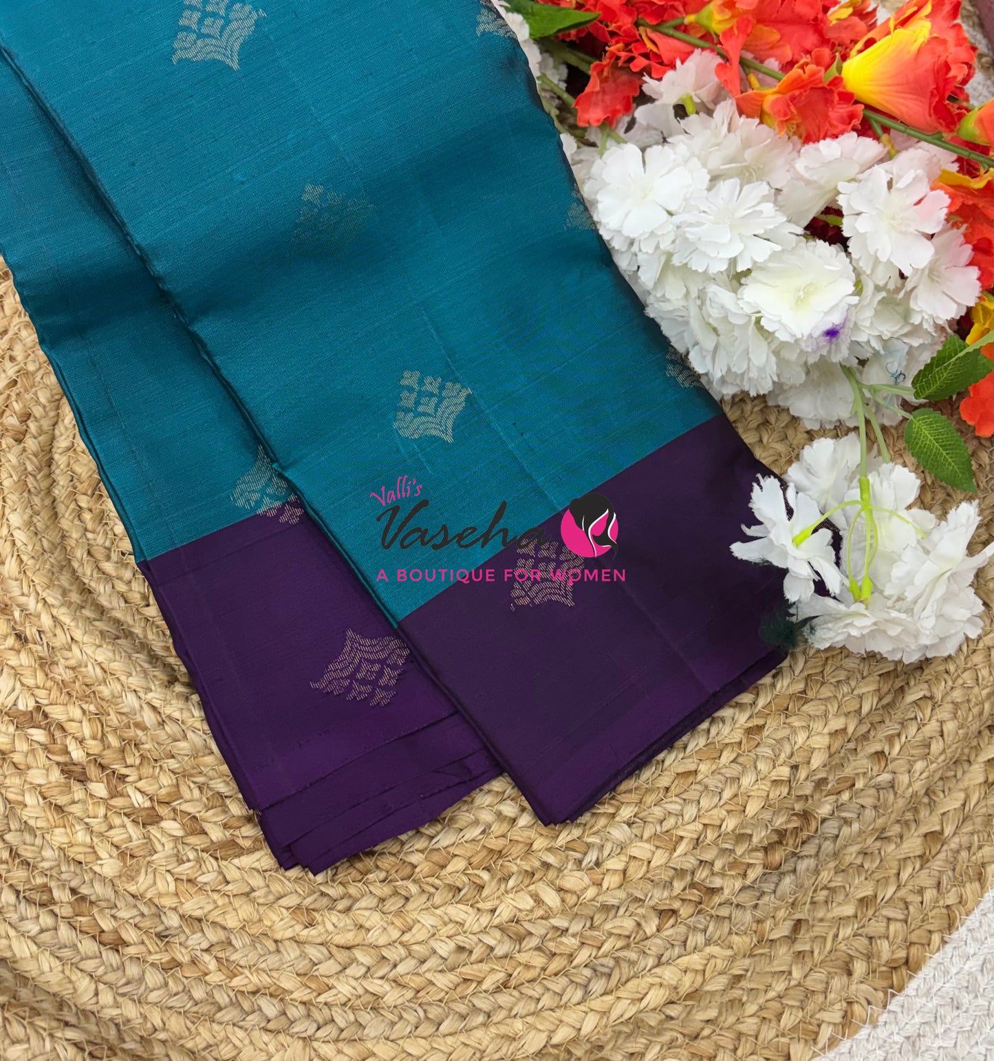 Half Mix - Pure Soft Silk Saree - VVPSS083