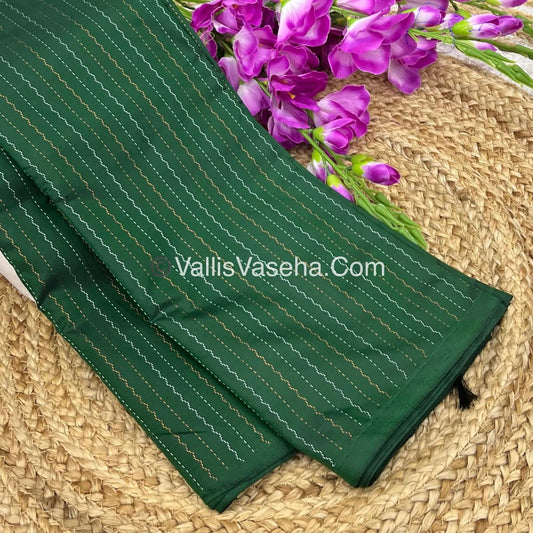Semi Silk Saree - Aarani Pattu Style - VVSSS005