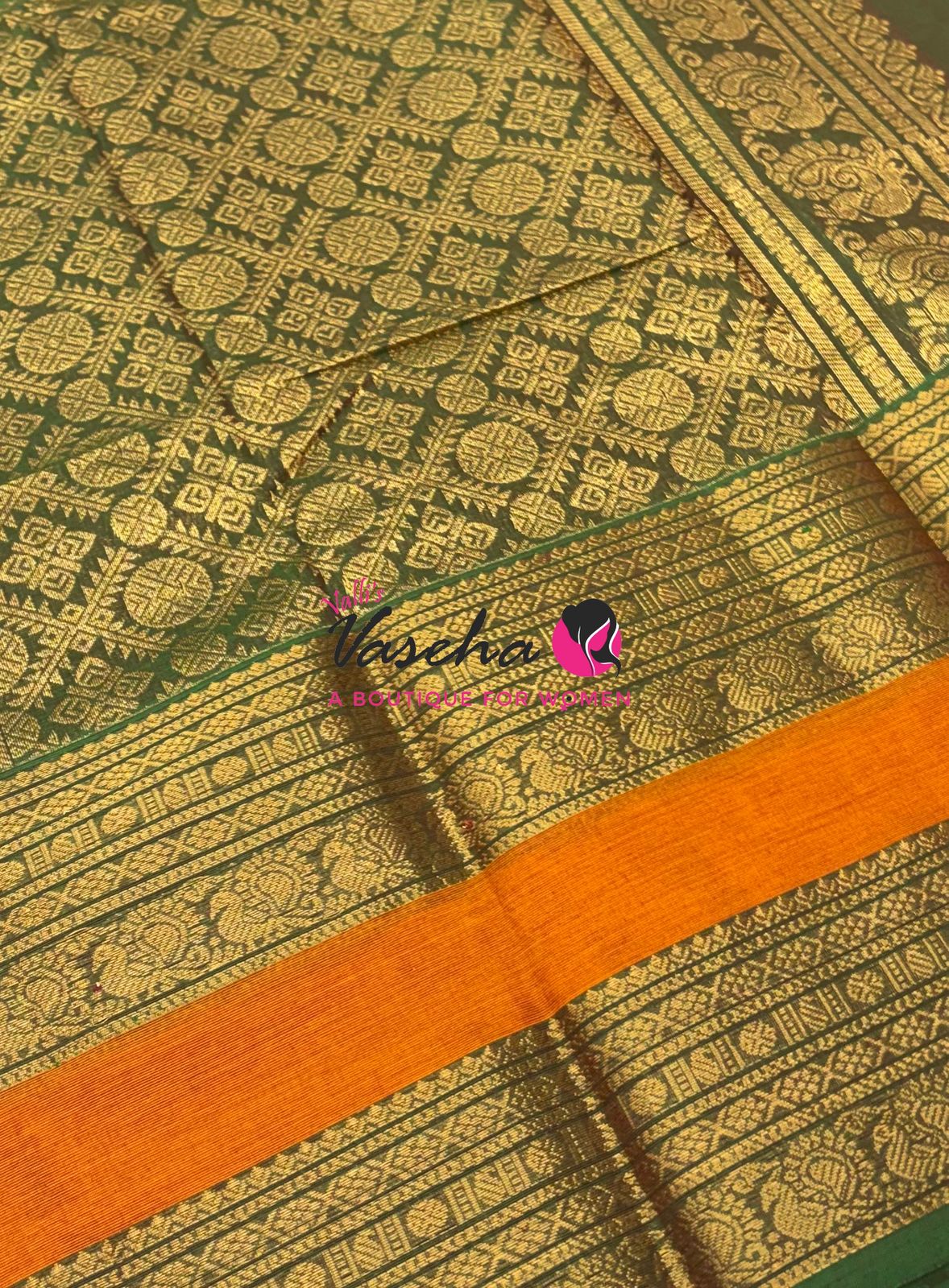 Kanchi Cotton Saree - VVKCS024