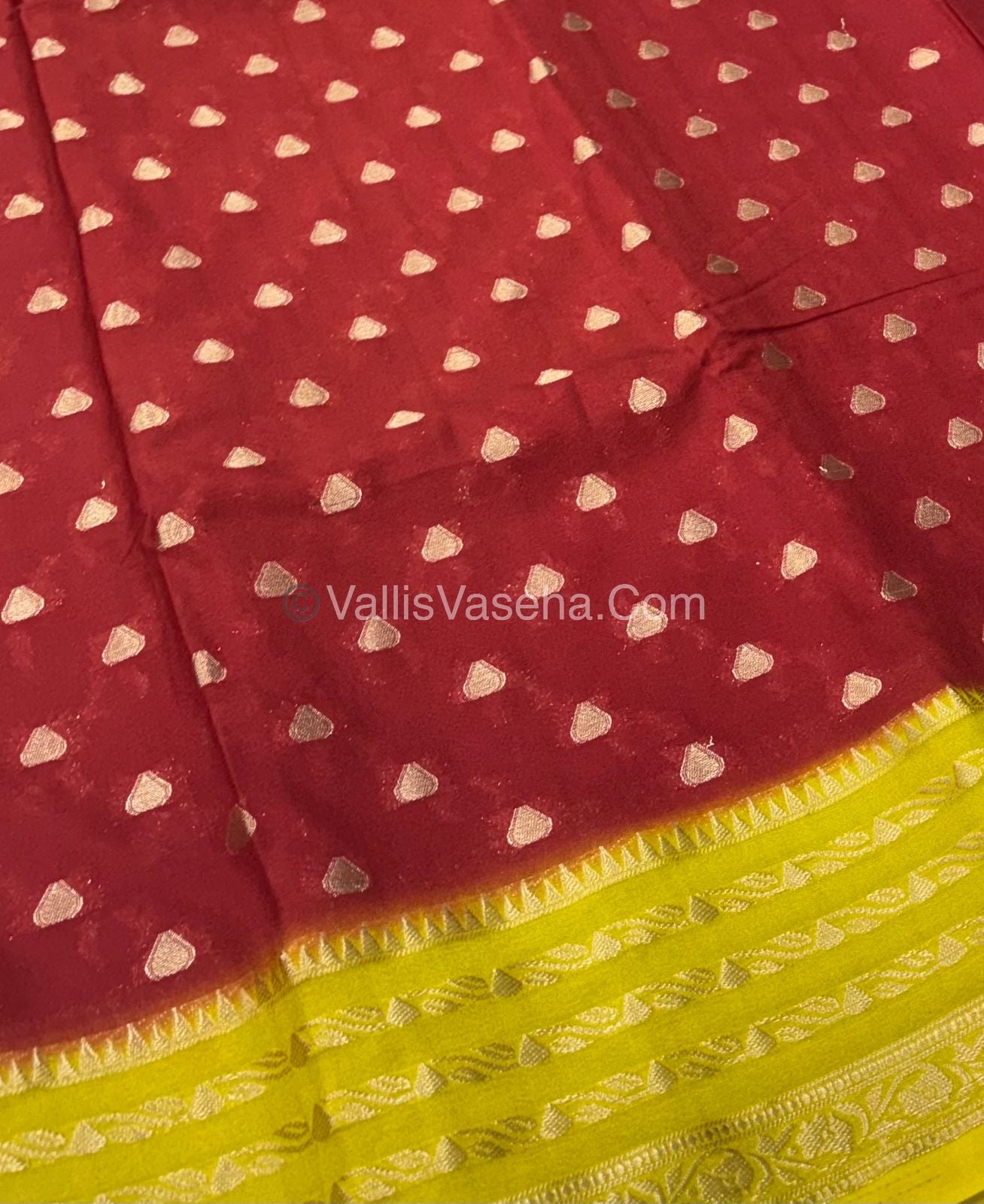 Semi Georgette / Semi Mysore Viscose Silk Variety  - VVSMC003