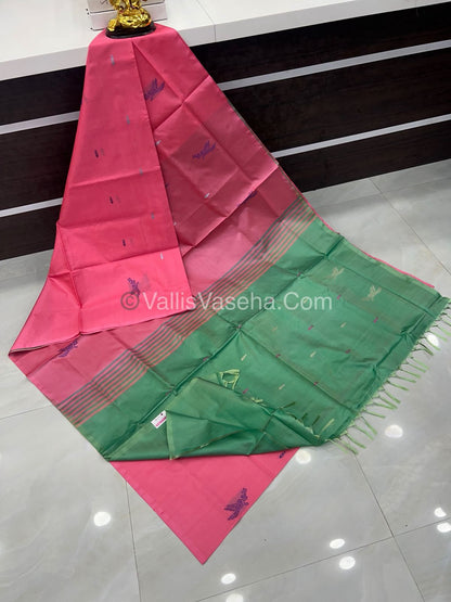 Vazhai Pattu Saree / Banana Pith - With Blouse - VVVPS001