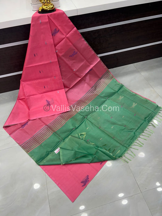 Vazhai Pattu Saree / Banana Pith - With Blouse - VVVPS001