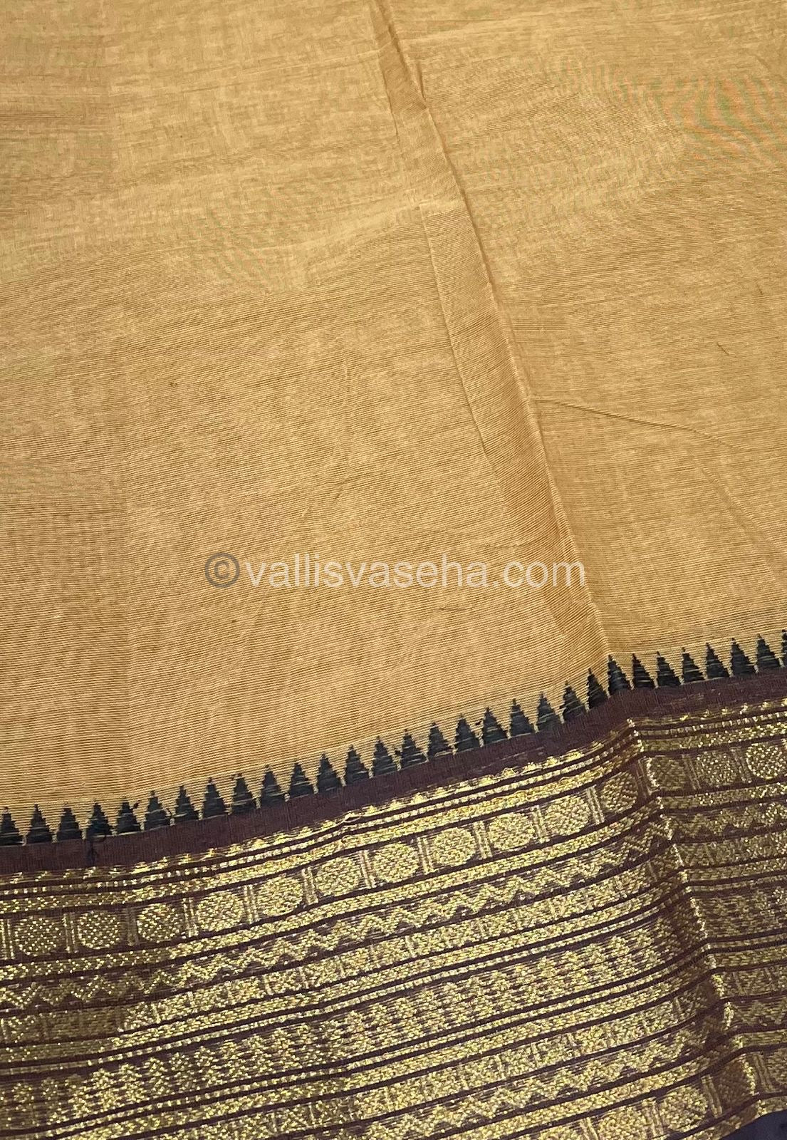 Kanchi Cotton Saree - Butta Design VVKCS008