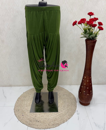 Semi Patiyala - Green Shade - VVSP001