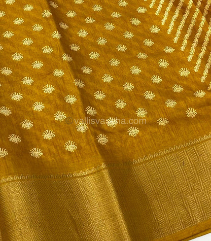 Semi Binny Silk - Yellow Shade - VVSBS002