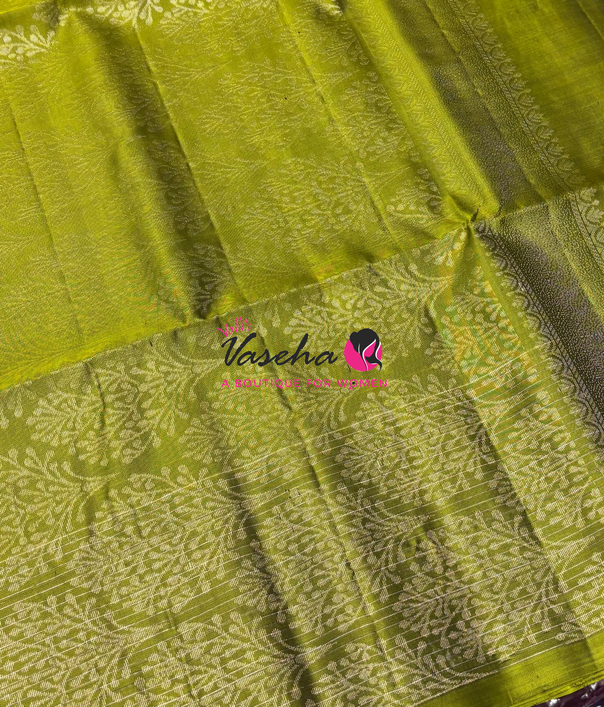 Pure Soft Silk Saree - Purple & Green Shade - VVPSS117