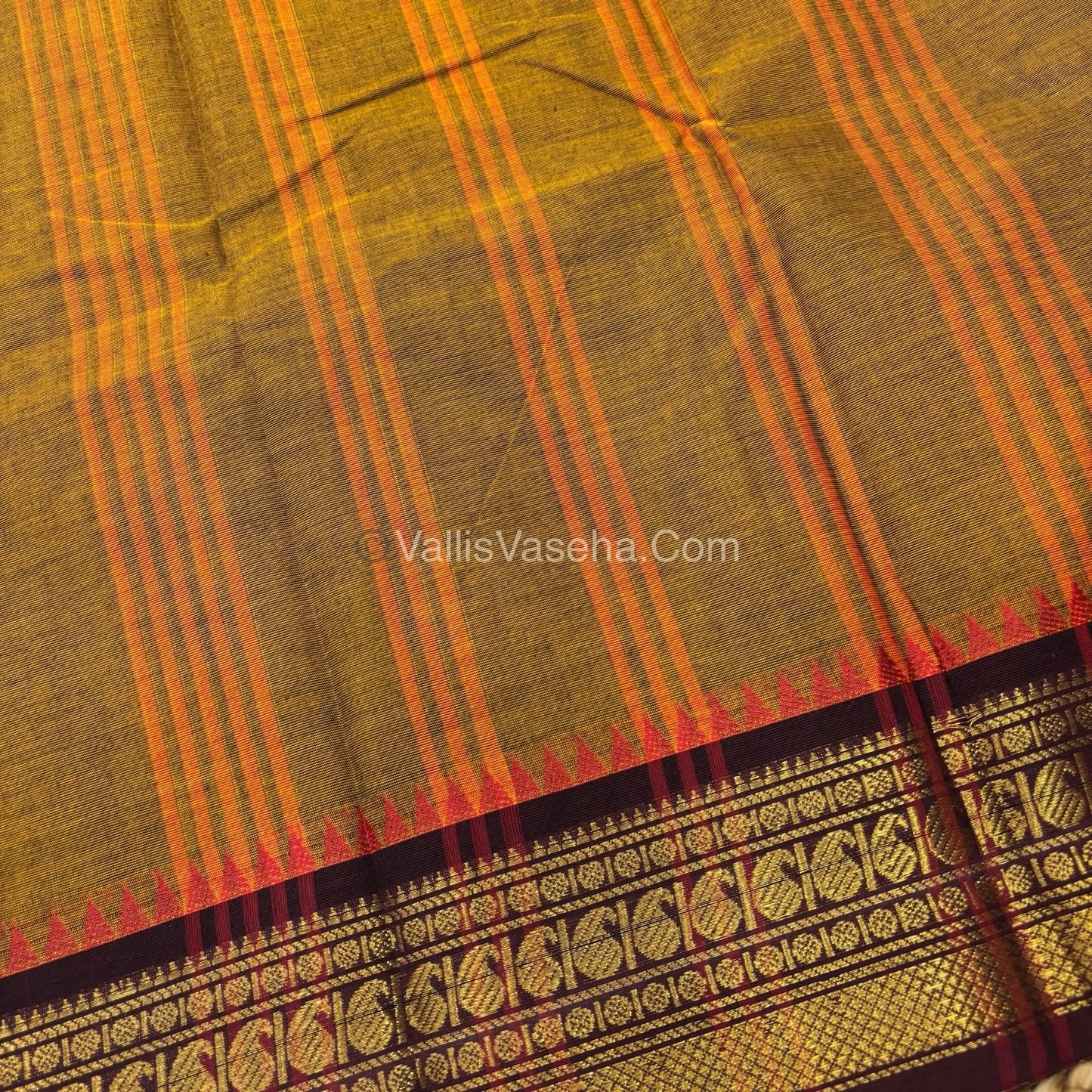 Kanchi Cotton Saree - VVKCS018
