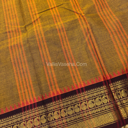 Kanchi Cotton Saree - VVKCS018