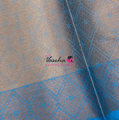 40% less - Offer Saree - Semi Banarsi Silk Saree - VVDS008