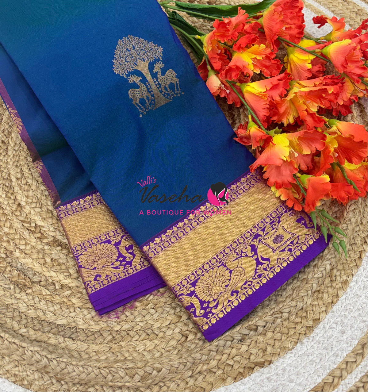 Semi Kanchi Silk - VVSKS010