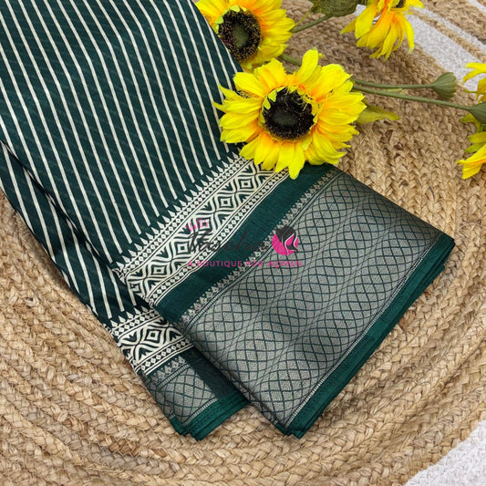 Semi Binny Silk | Green |VVSBS008
