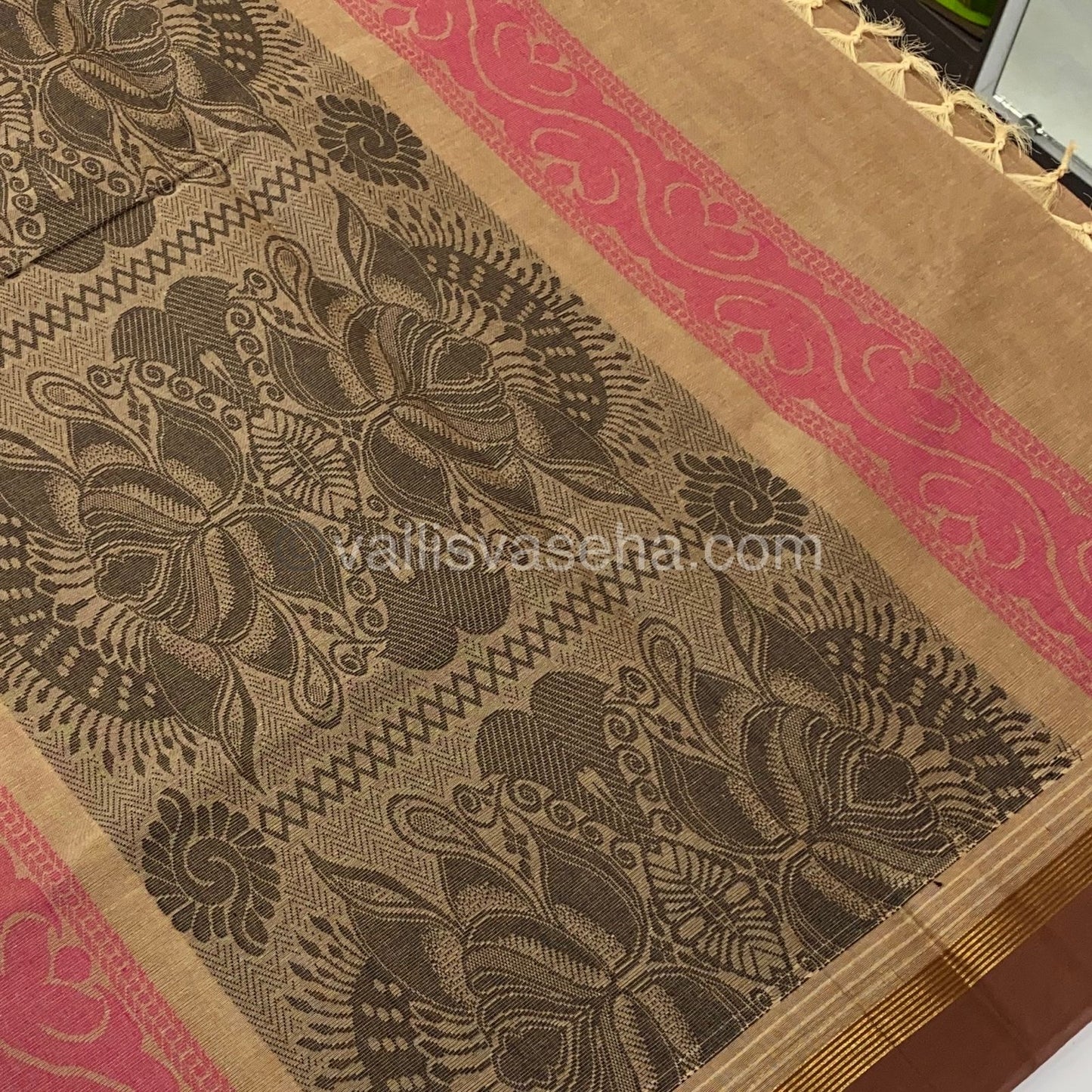 Handloom South Cotton Saree - VVSCS001