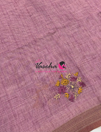 French Knot - Tissue Saree  - VVLFN019