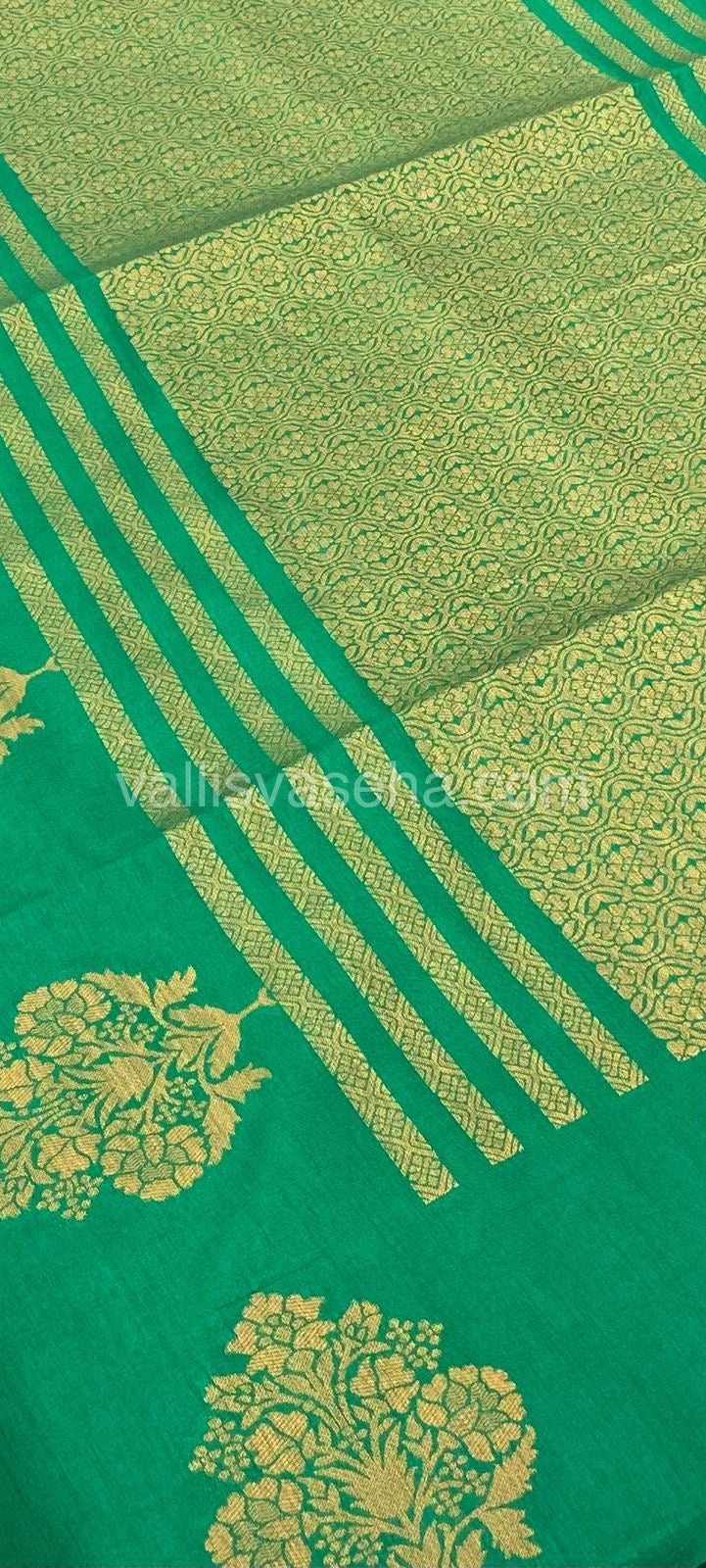 Mulberry Semi Silk - Green Shade - VVMS001