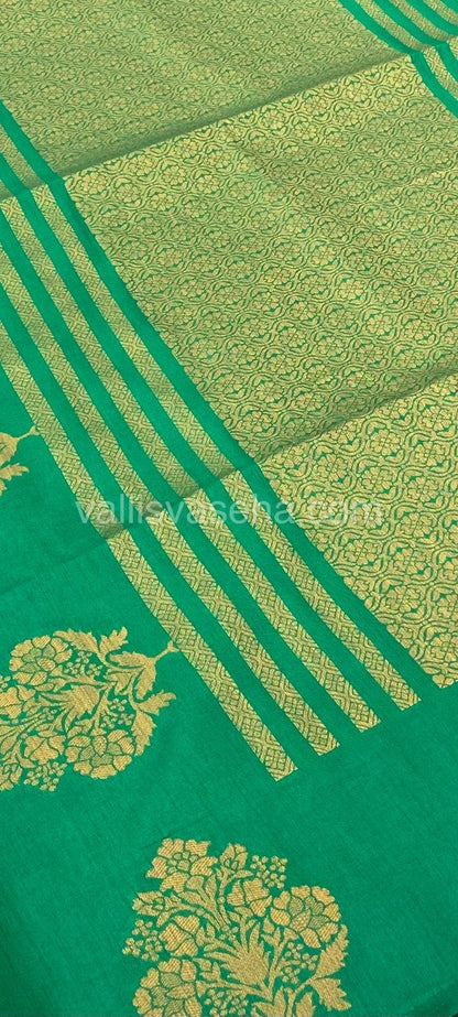 Mulberry Semi Silk - Green Shade - VVMS001