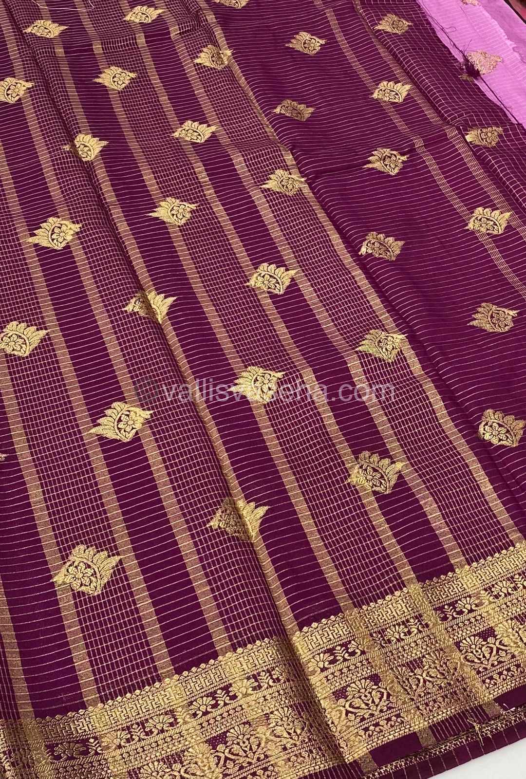 Banarasi - Premium Viscose Georgette Saree - VVPVG002