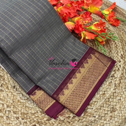 Kanchi Cotton Saree - VVKCS027