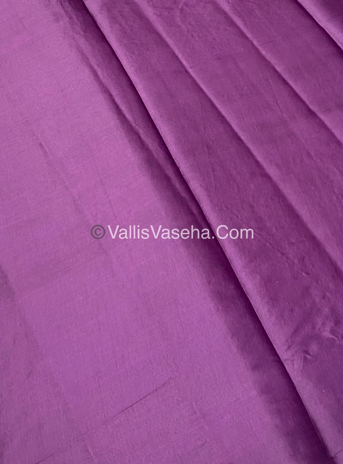 Butter Silk - Ivary Cream & Purple Combo - VVBS002