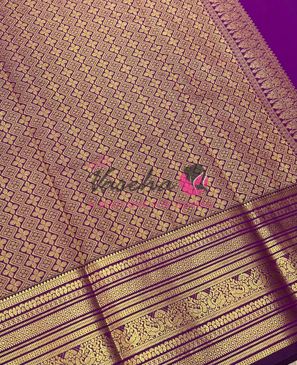 Semi Kanchi Silk - VVSKS009