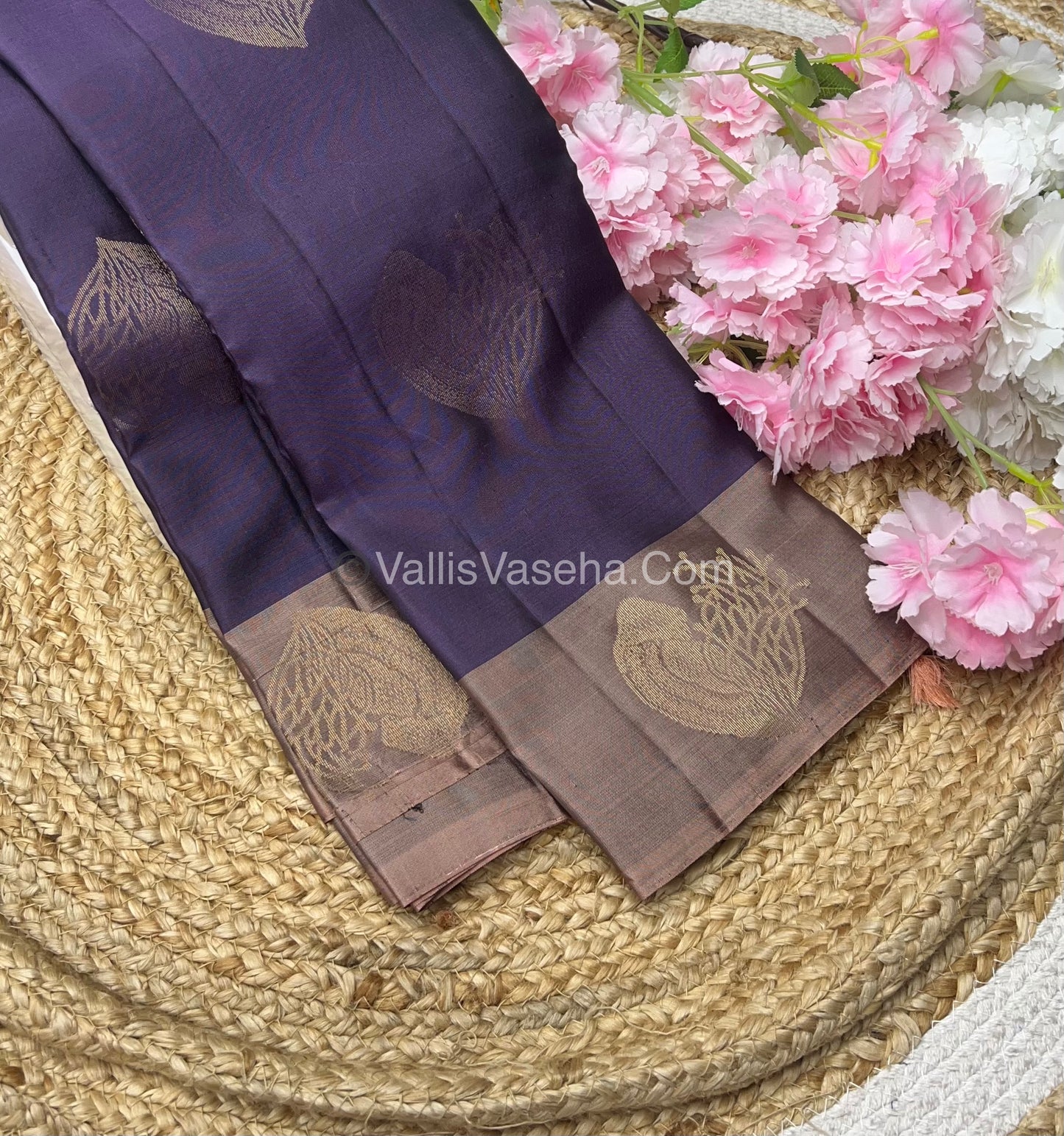 Half Mix - Pure Soft Silk Saree - VVPSS054