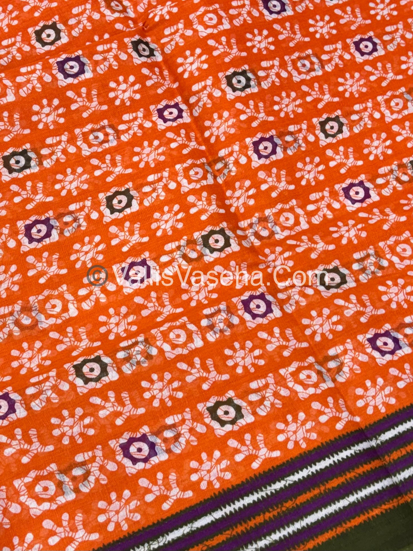 Pure Cotton Voile Saree | VVPVC003