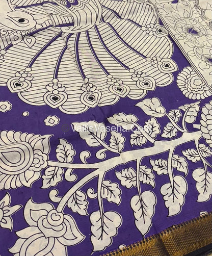 Chennur Silk | Kalamkari Prints | VVCKS006