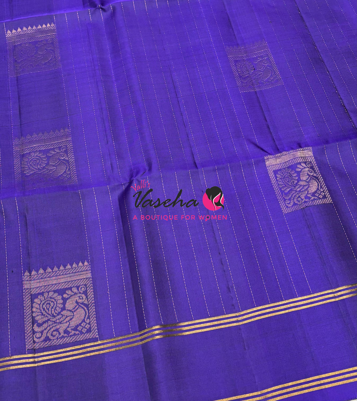 Pure Soft Silk Saree  - Violet Shade - VVPSS134
