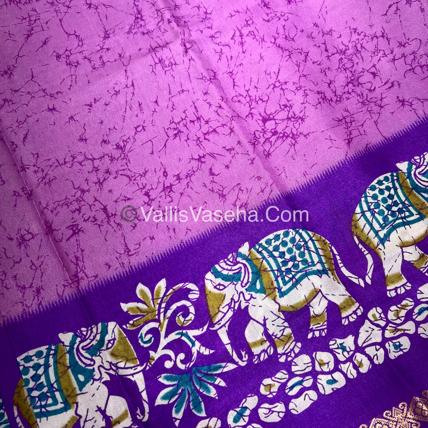 Budget Friendly Sarees - Casual Wear Sarees - Crackle Silk - VVCS002