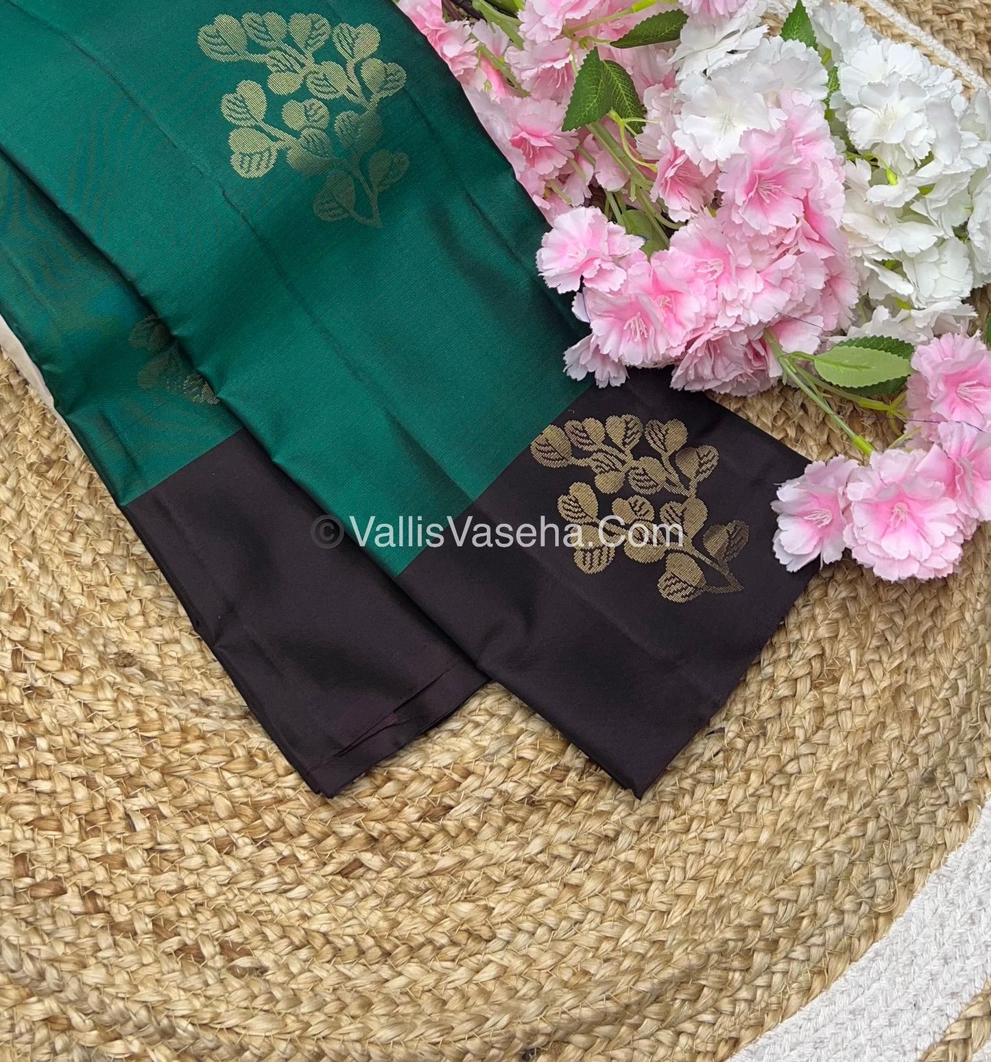 Half Mix - Pure Soft Silk Saree - VVPSS040