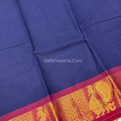Kanchi Cotton Saree - VVKCS018