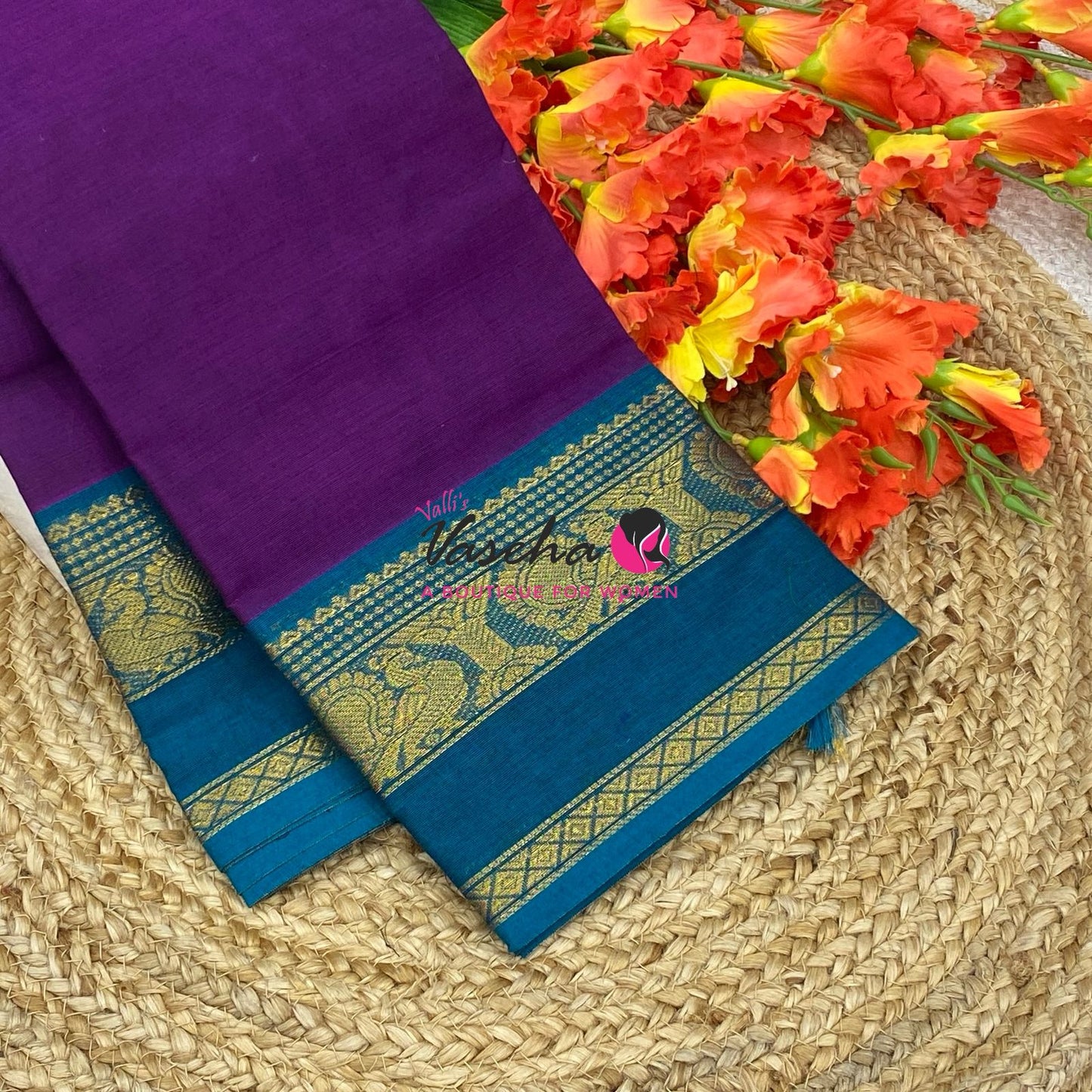 Kanchi Cotton Saree - VVKCS032