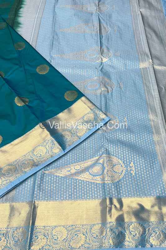 Semi Kanchipuram Soft Silk - VVSSS009