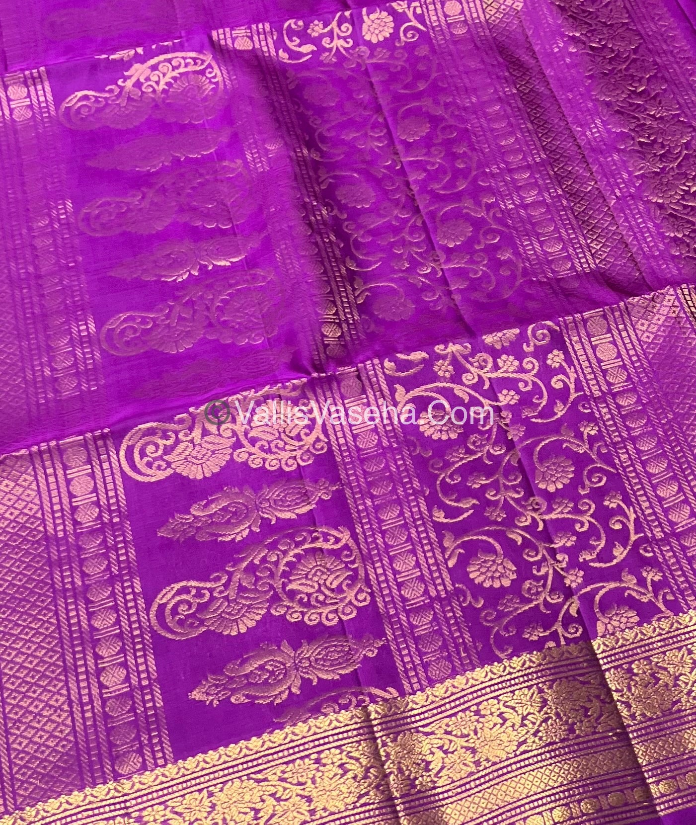 Pure Soft Silk Saree - Kanchi Border - VVPSS033