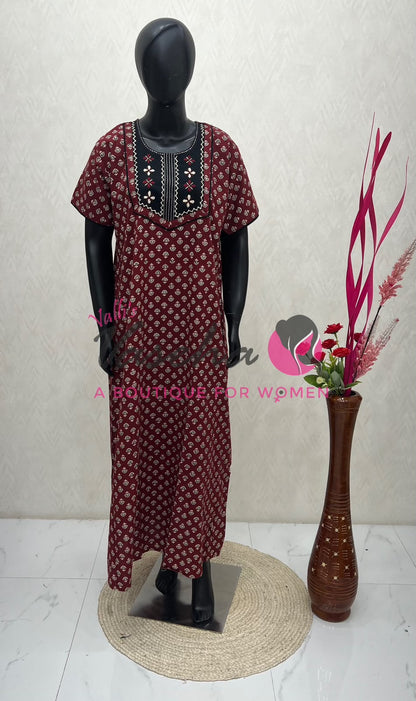 Free Size - Nighties - VVJN001