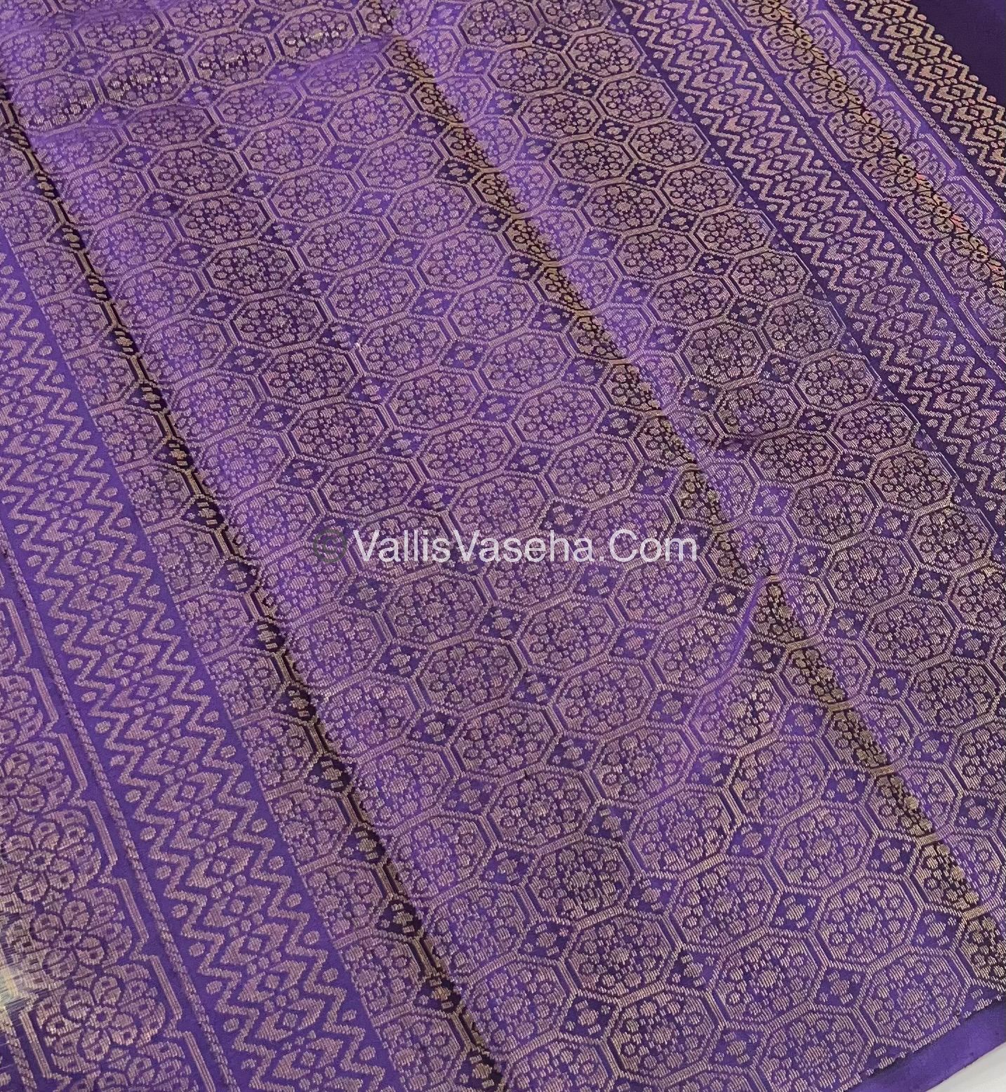 Half Mix - Pure Soft Silk Saree - VVPSS040