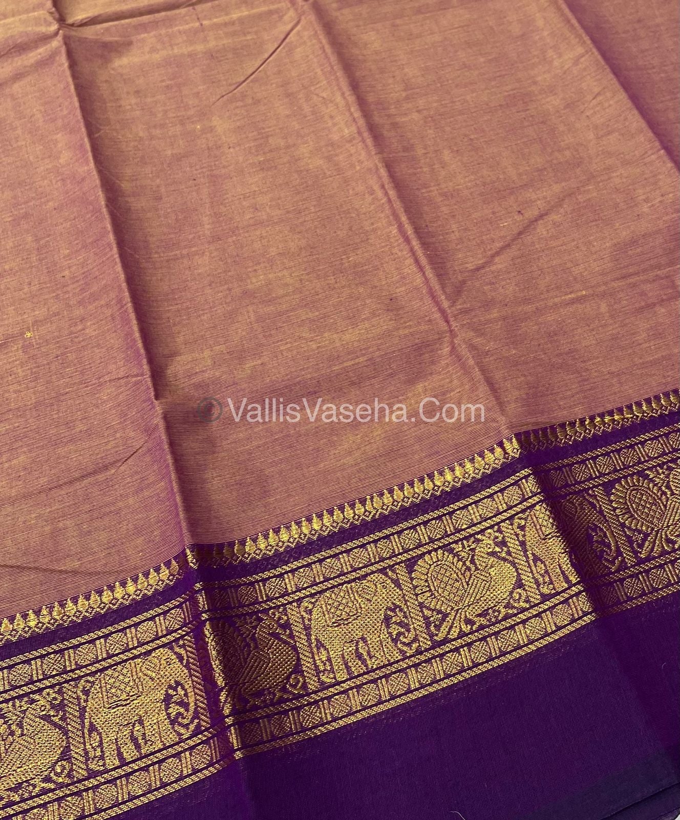 Kanchi Cotton Saree - VVKCS007