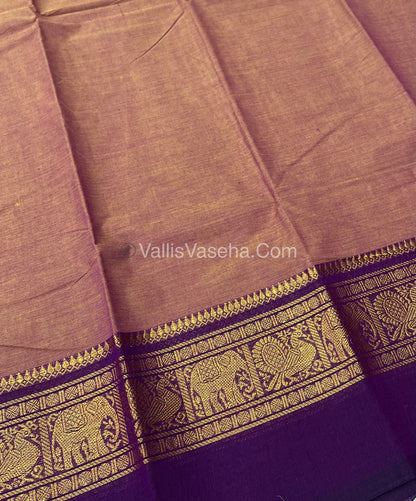 Kanchi Cotton Saree - VVKCS007