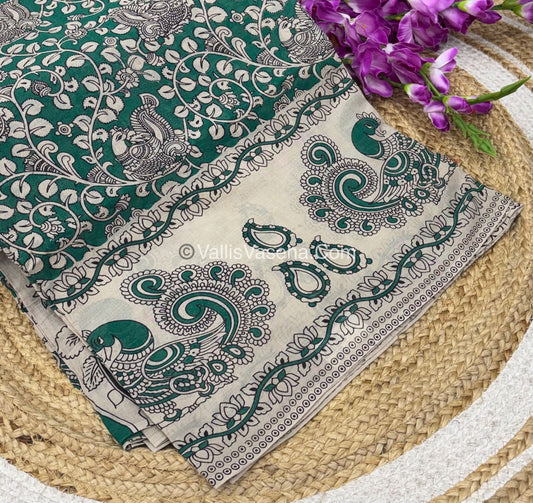 Pure Kalamkari Cotton Saree - VVPKC002