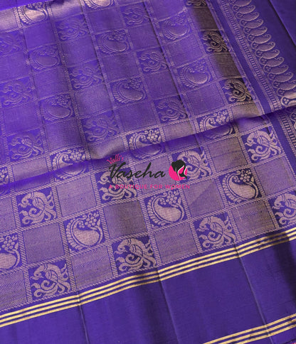 Pure Soft Silk Saree  - Violetish Purple Shade - VVPSS134