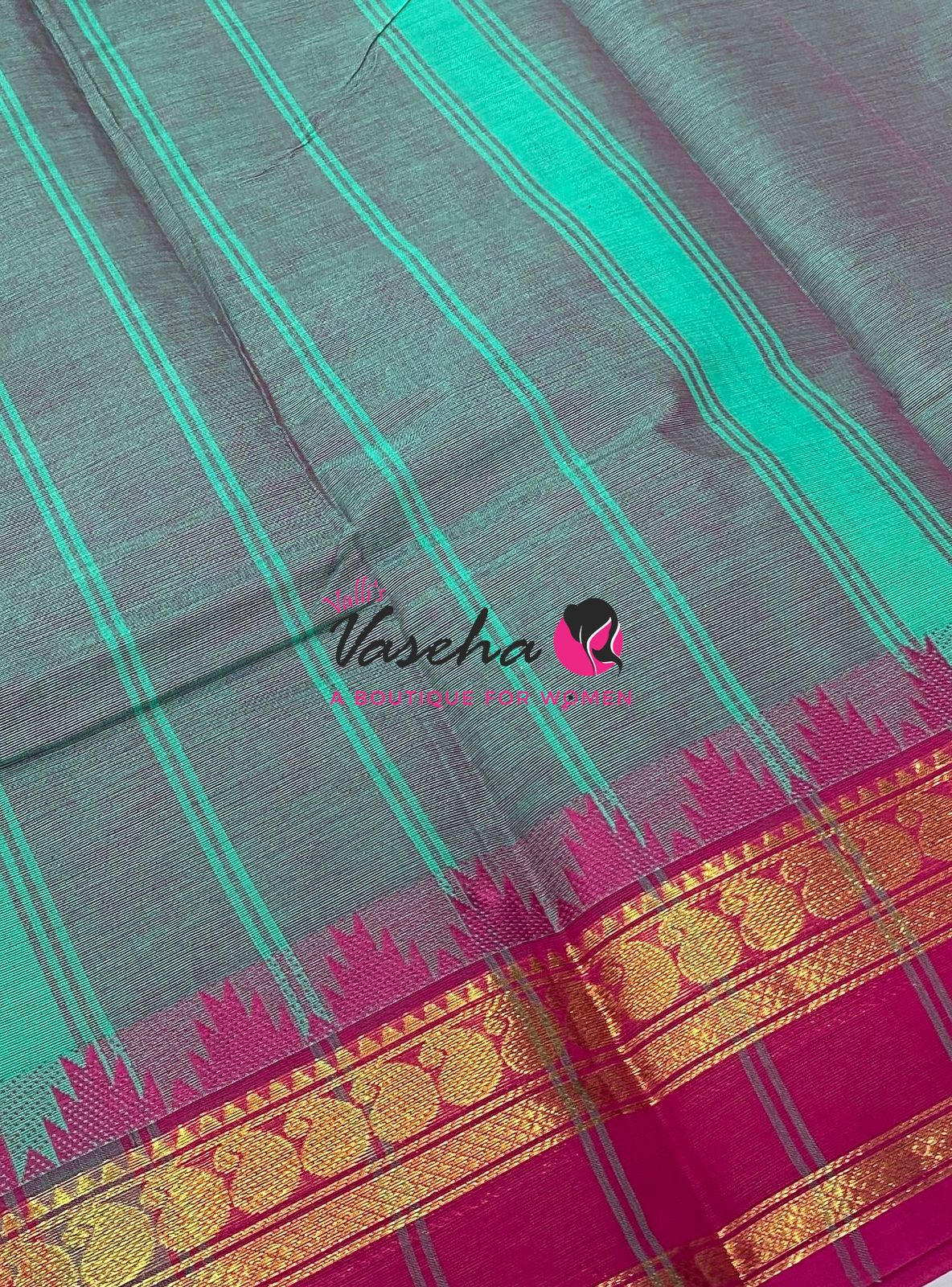 Kanchi Cotton Saree - VVKCS032