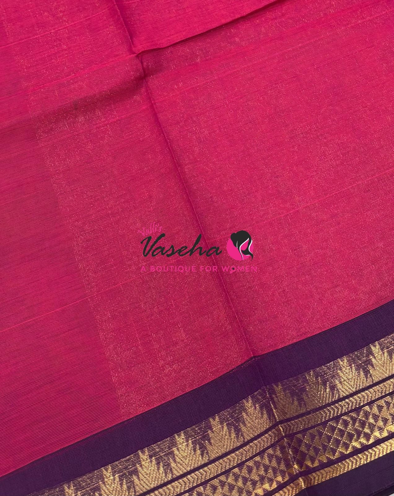 Kanchi Cotton Saree - VVKCS027