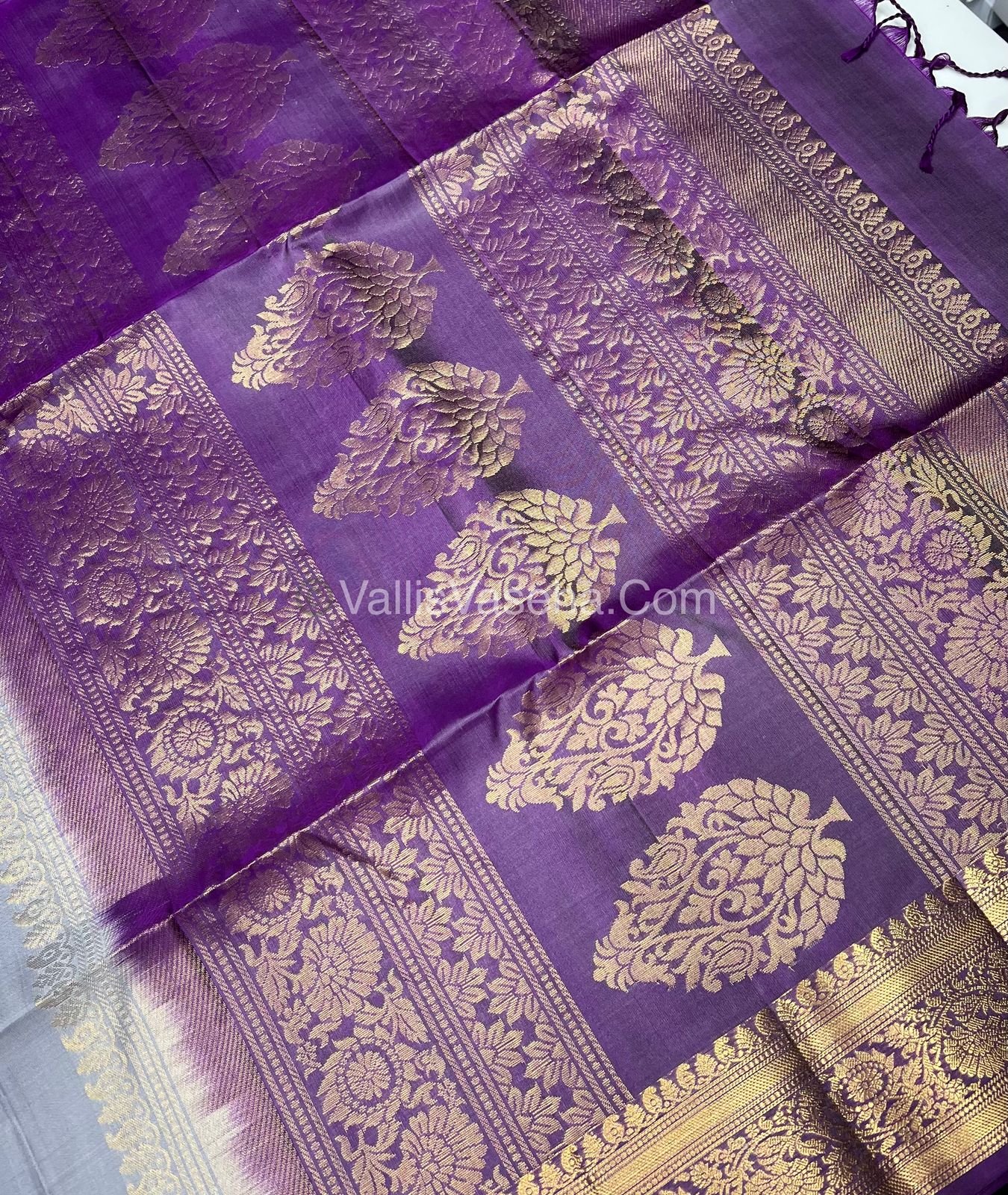 Pure Soft Silk Saree - Kanchi Border - VVPSS015