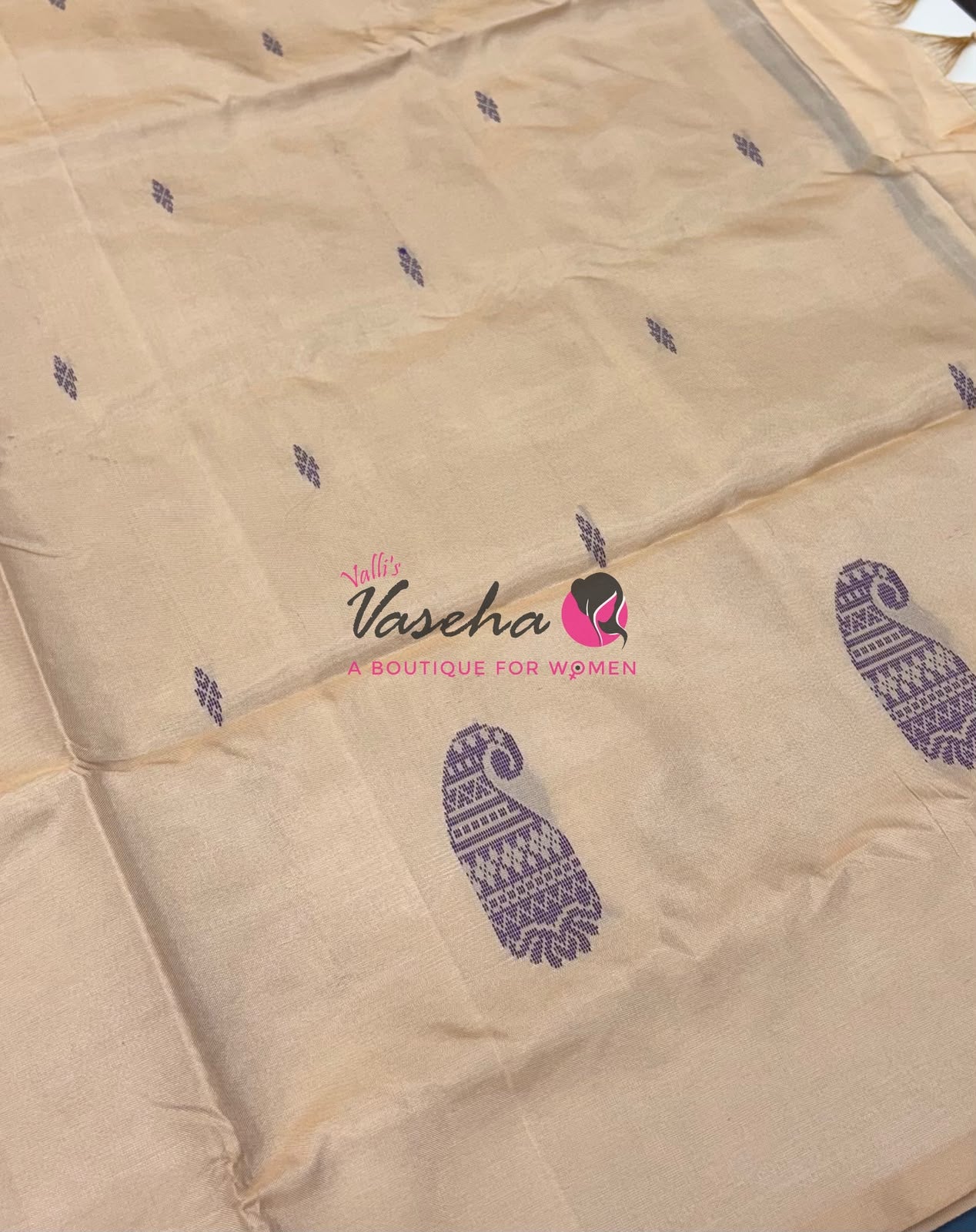 Vazhai Pattu Saree / Banana Pith - With Blouse - VVVPS002